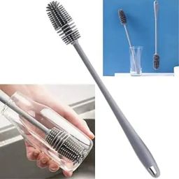 Silicone Flexible & Long Bottle Cleaning Brush (Pack of 2)-image-89