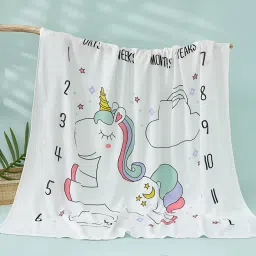 Printed Single Crib Baby Blanket for AC Room-image-49