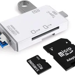 Stela 3 in 1 Multifunctional Type-c Micro-SD TF Memory Card Reader Card Reader-8