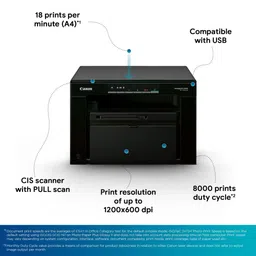 Canon ImageClass MF3010 Multi Function Monochrome Laser Printer with On Demand Fixing Technology (Digital Display, Black) image 5