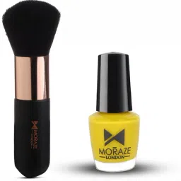 Combo Pack Of Mini Nail Polish With Makeup Brush-4