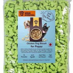 Freshly Oven Baked Soft 1 Kg Veg Puppy Biscuits (Pack of 1kg) Chicken 1 kg Dry Young Dog Food-image-44
