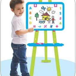 8 in 1 magnetic writing activity board for kids (Multicolor)-12