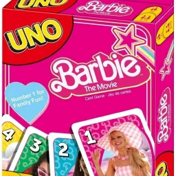 Premium Quality UNO Barbie Playing Card Game for kids and family Fun Game-5