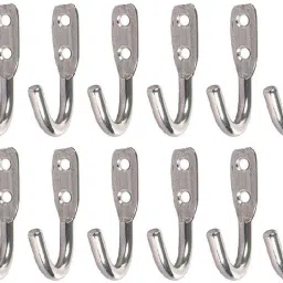J Type Bathroom Door Wall Hooks Cloth Hanger for Hanging Keys, Clothes , Robe Hook 12-image-79