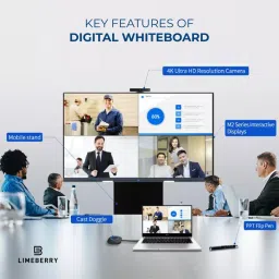 limeberry Interactive Digital Duster (Eraser) Large Whiteboards and Duster Combos image 4