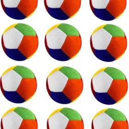 Very Soft Toy Ball for kids (Combo of 12)- 9 cm-18