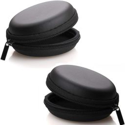 ModishOmbre Leather Zipper Earbuds Case For Earphone Earbuds & small any accessories-image-48