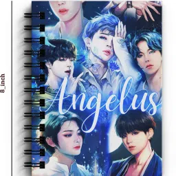 di-kraft BTS Boys Printed Diary for Office use New Collection of BTS 2022 A5 Diary Unruled 160 Pages image 4