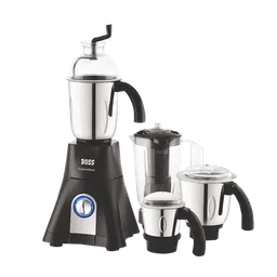BOSS CycloneMaxx 900 Watt 4 Jars Mixer Grinder (3 Variable Speed Control with LED Light, Black) image 5