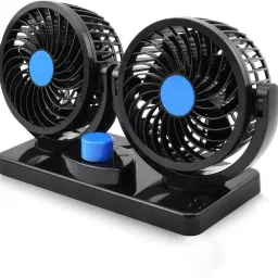6 Inch 12V dc Dashboard car fan (12v DC Fan) Car Interior Fan-20