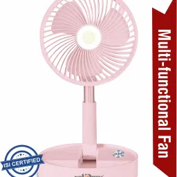 Rechargeable Table Fan 2 Mode LED 3 Type Speed Foldable Design 3 3 Blade Table Fan-image-25