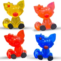 Pack of 4 Handmade Cute Cat Shape Pure Glycerin Soap 30gm each-picture-22