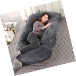 Cotton Solid Pregnancy Pillow Pack of 1-image-16