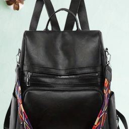 Medium 24 L Backpack Women's Fashion Backpack Purses Multipurpose Design Handbags and Shoulder Bag-image-3