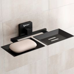 SS Soap Holder, Soap Case for Bathroom, Soap Tray for Bathroom Accessories Stainless Steel Wall Shelf-image-31