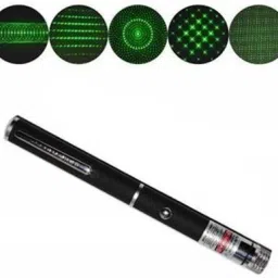 BENOJ Green Beam Laser pointer Light (5 in 1 design light shades) image 2