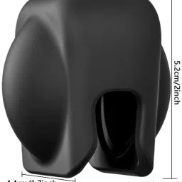 Insta360 Black Silicone Protective Case for Insta 360 X3 Lens Guard SILICONE LENS CAP image 5
