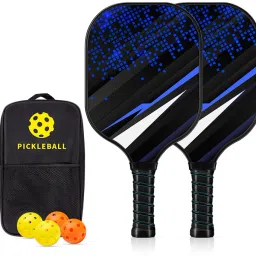 Pickleball Paddles Set Kids Adults Outdoor Game Pickleball Ball-23