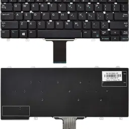 WEFLY Laptop Keyboard for Latitude 3340 E3340 0VW6J9 9Z.NB2UW.A01 NSK-LKAUW 094F68 Laptop Keyboard Replacement Key-43