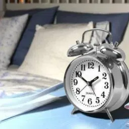 ag trade Analog Silver Clock image 4