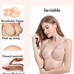 Women Lift up Invisible Bra Tape Nipple Cover 011 Nursing Breast Pad-image-25