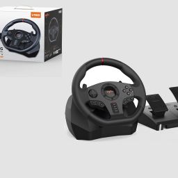 HG WORLD PXN V900 Pro Gaming Racing Steering Wheel Simulator 270/900° fo SwitchMotion Controller-6