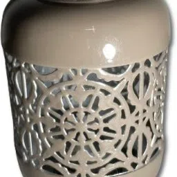 Grey Iron Table Lantern-12