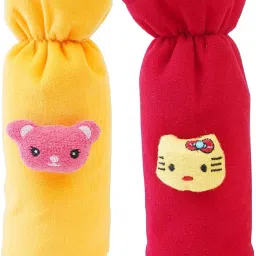 Baby Feeding Bottle Tote Cover with Animated Cartoon Design (130ML-250ML,Medium)-image-66