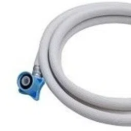 new ware Hose Inlet Pipe for Top Loading Fully Automatic Washing Machine With Inlet Hose Faucet Water Tap Adapter Connector 1.25 Meter (Combo) Hose Pipe image 2