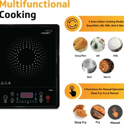 v-guard 1600 W Induction Cooktop Push Button image 3