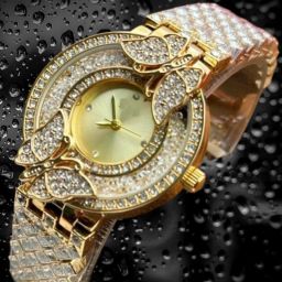 Analog Watch - For Girls BUTTERFLY GOLDEN 016-image-76