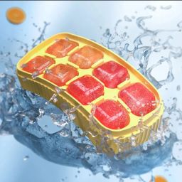 Multicolor Silicone Ice Cube Tray-image-66