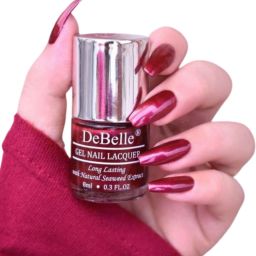 Gel Nail Lacquer (Deep Maroon Pearl Finish) Antares-image-73
