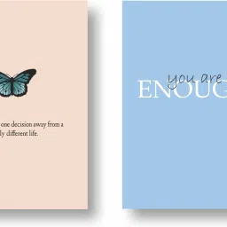 Notebook A5 Diary Unruled 80 Pages-12