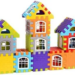 radhey preet Building and Construction Toy | DIY Educational My Happy House Building Block image 3