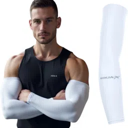 Nylon Arm Sleeve For Men, Useful for out door Activities Men Compression-12