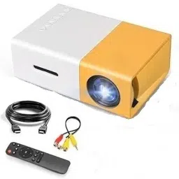 ULTRABYTES Mini Portable LED Projector with Multiple Interfaces (400 lm) Portable Projector-4