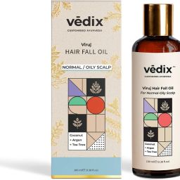 Customised Ayurvedic Hair Fall Oil | Viruj Hair Fall Oil | For Normal-Oily Scalp| With Coconut + Argan + Tea Tree | For Reducing Hair Fall | For Hair Growth | Hair Oil-image-78
