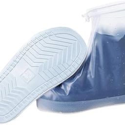 white rain water proof shoe cover Silicone White Boots Shoe Cover-8