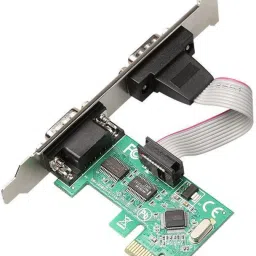 ANDTRONICS Serial Card - 2 x RS232 (DB9) Serial Port PCIe Card - Serial Expansion Card Network Interface Card image 3