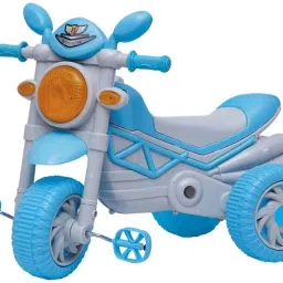 Mini Bullet Tricycle for Kids,Smart Plug n Play Kids Ride on with Storage Space CRWPREMIUM BULLET-BLUE Tricycle-17