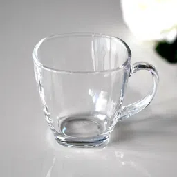 Pack of 1 Glass Premium Glass Tea and Coffee Cup Glass Mug-image-37