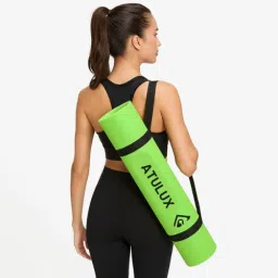 Premium Yoga Mat for Home & Gym | EVA Foam | Unisex Non-Slip Yoga Mat (2X6 FT) Green 4 mm Yoga Mat-image-25