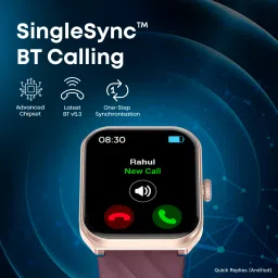 Fastrack Revoltt X2 with 1.91'' BT Calling|Rotating Crown|60 Hz Refresh Rate|Fast Charge Smartwatch image 3