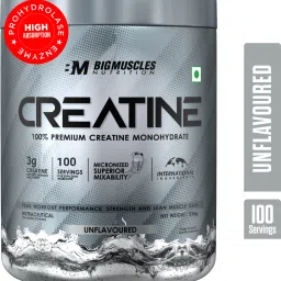 Creatine Monohydrate [100 Servings] | Lab Tested | Superior Absorption Creatine-10
