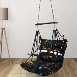 Cotton Swing for Kids Baby 1-6 Years(green colour} Swings-picture-23