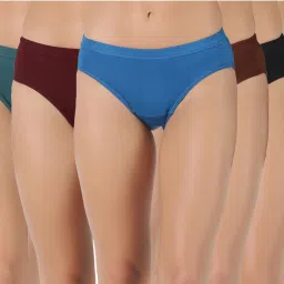 Pack of 3 Women Hipster Multicolor Panty-image-46