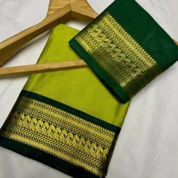 Woven, Self Design Bollywood Cotton Silk Saree-image-60