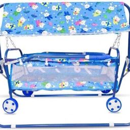 Baby Cradle with Canopy Bassinet-image-37